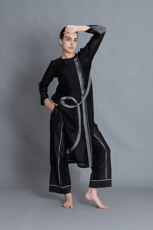 Khat Pantone Embroidered Dress Co-ord