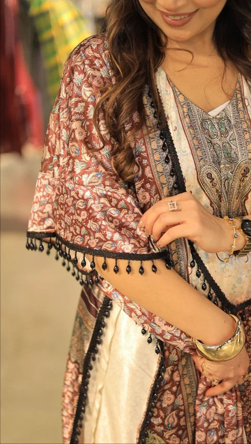 Zareen Heritage Kaftan Set
