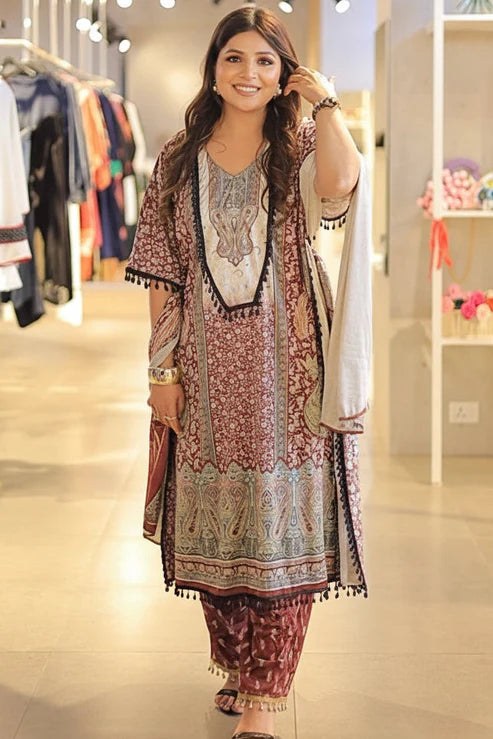 Zareen Heritage Kaftan Set